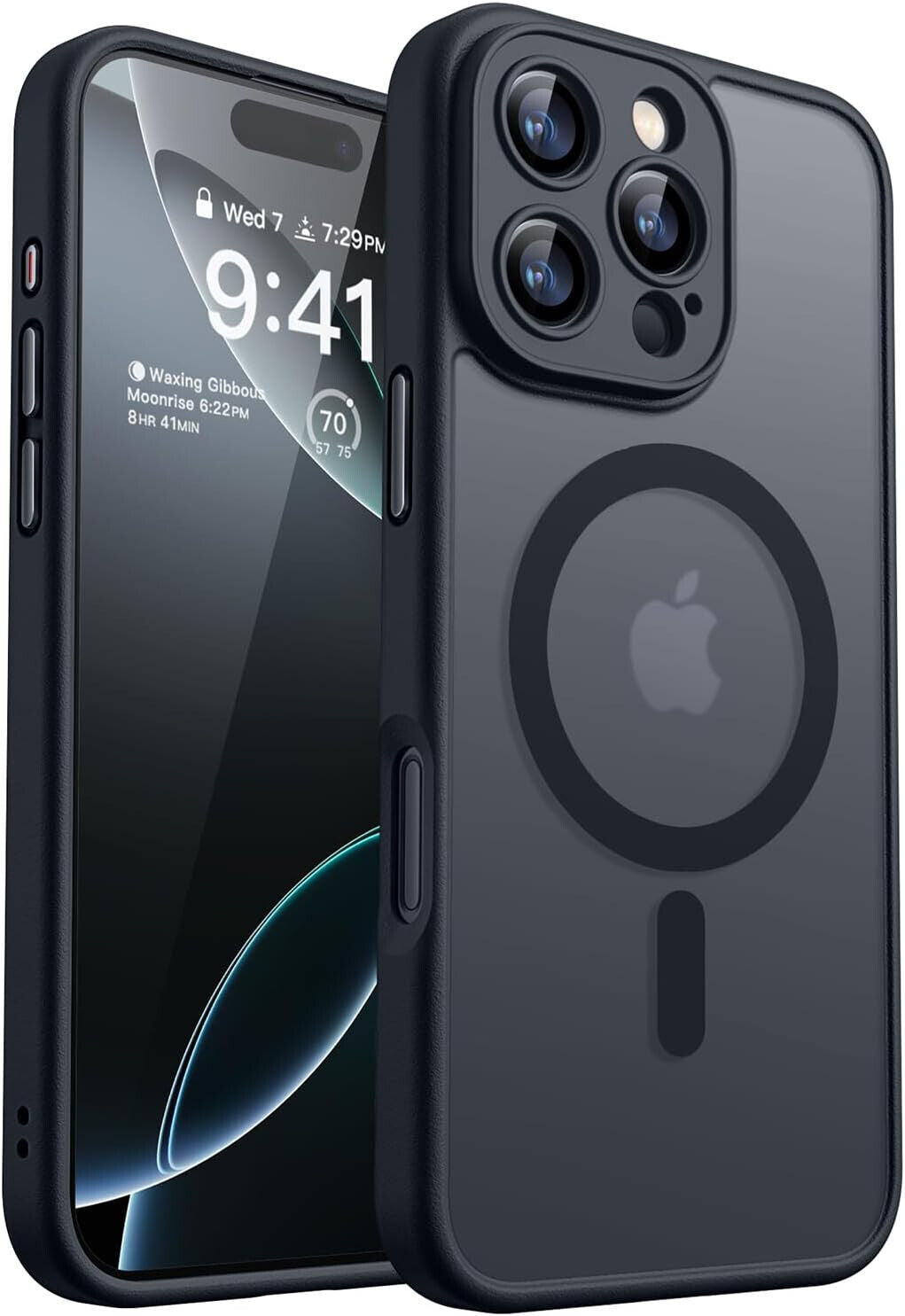 Case for Iphone 16 Pro Max 16 Pro 16 plus Shockproof Magnetic Magsafe Back Cover
